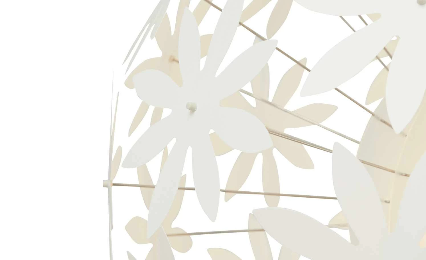 Pendelleuchte, 1-flammig, weiß – Bild 6