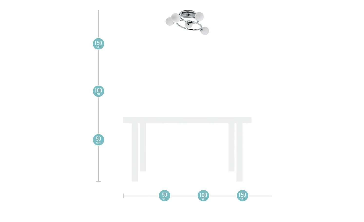 KHG LED-Deckenleuchte, 5-flammig – Bild 5