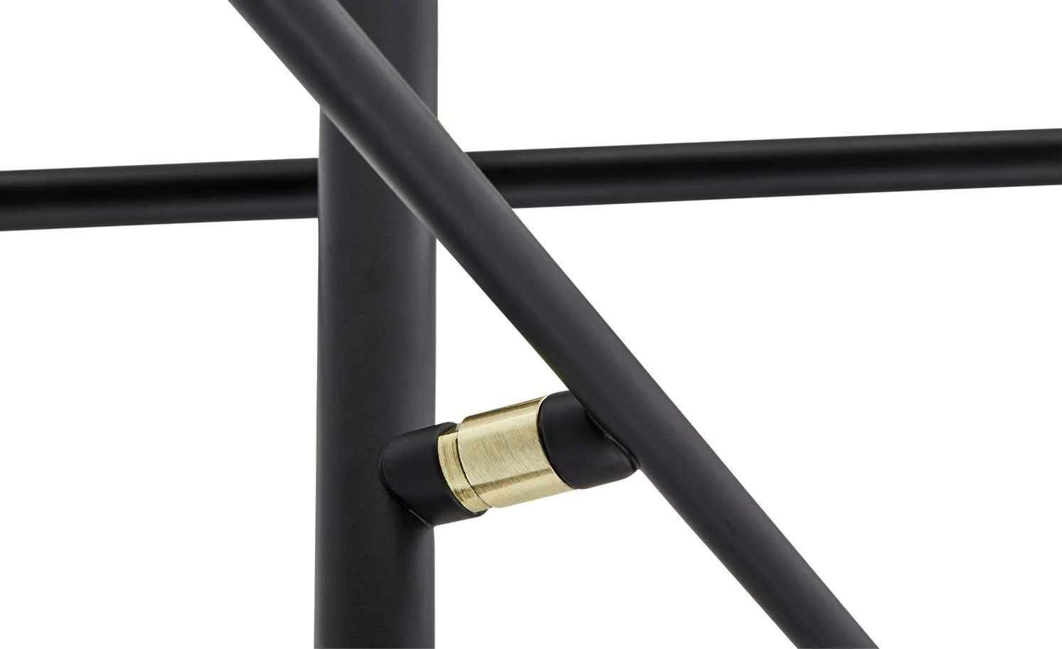 Wofi Pendelleuchte, 6-flammig, schwarz / goldfarben – Bild 10