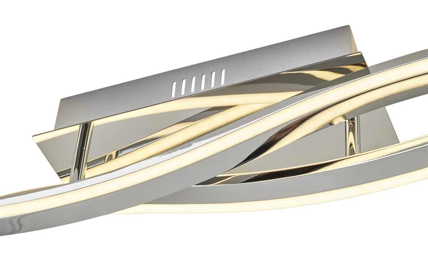 Meisterleuchten LED-Deckenleuchte, 2-flammig, Chrom – Bild 3