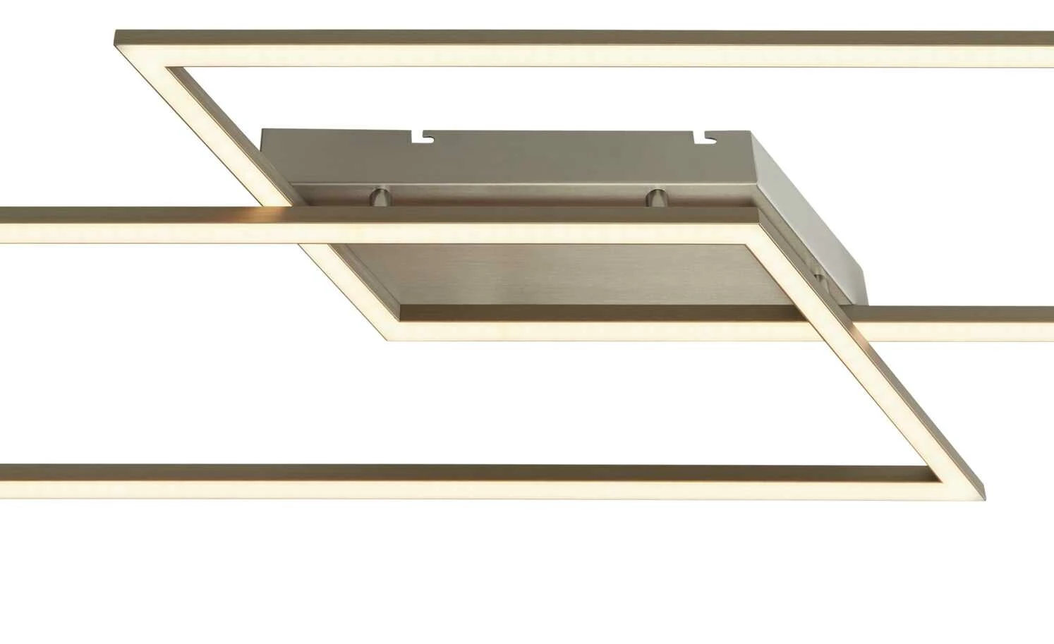 Paul Neuhaus LED-Deckenleuchte, 2-flammig, Nickel-matt – Bild 3