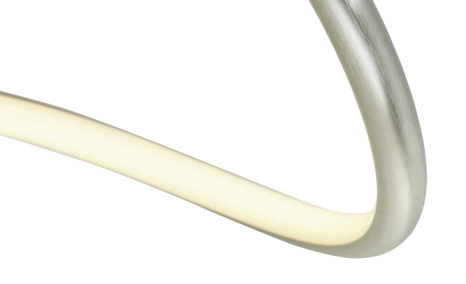 Paul Neuhaus LED-Deckenleuchte, Nickel-matt, geschwungen – Bild 4