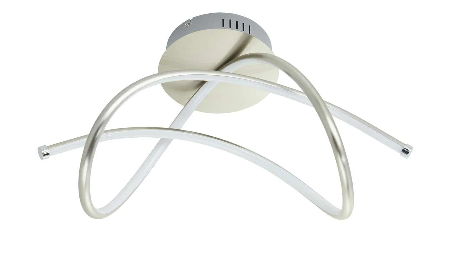 Paul Neuhaus LED-Deckenleuchte, Nickel-matt, geschwungen – Bild 6