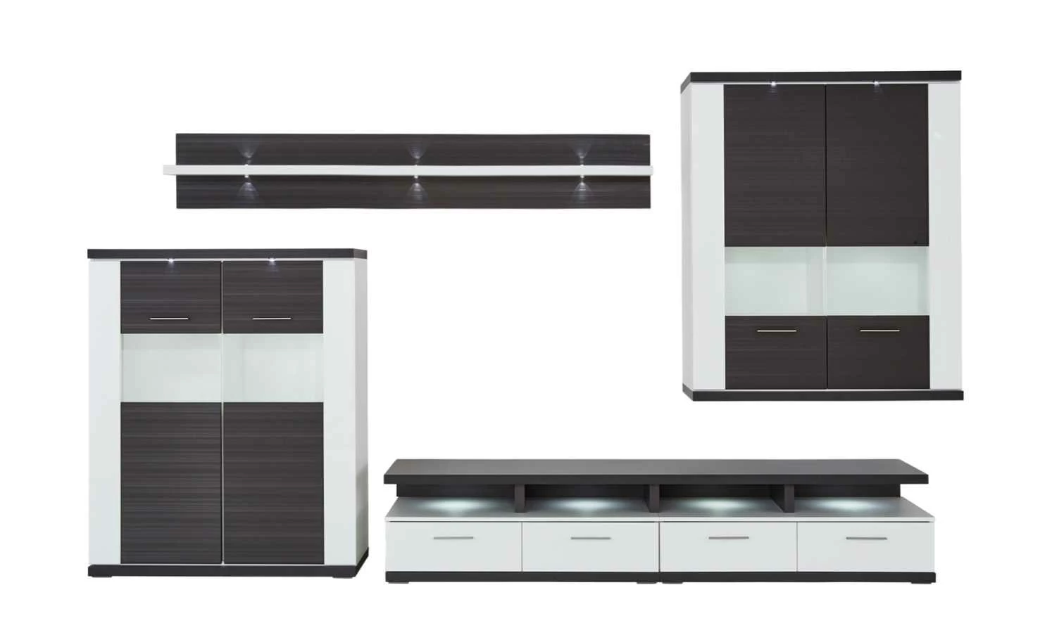 uno Zubehörset (Beleuchtung und Türdämpfer) Titan – Bild 2