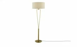 Trio Stehleuchte, 1-flammig messing matt