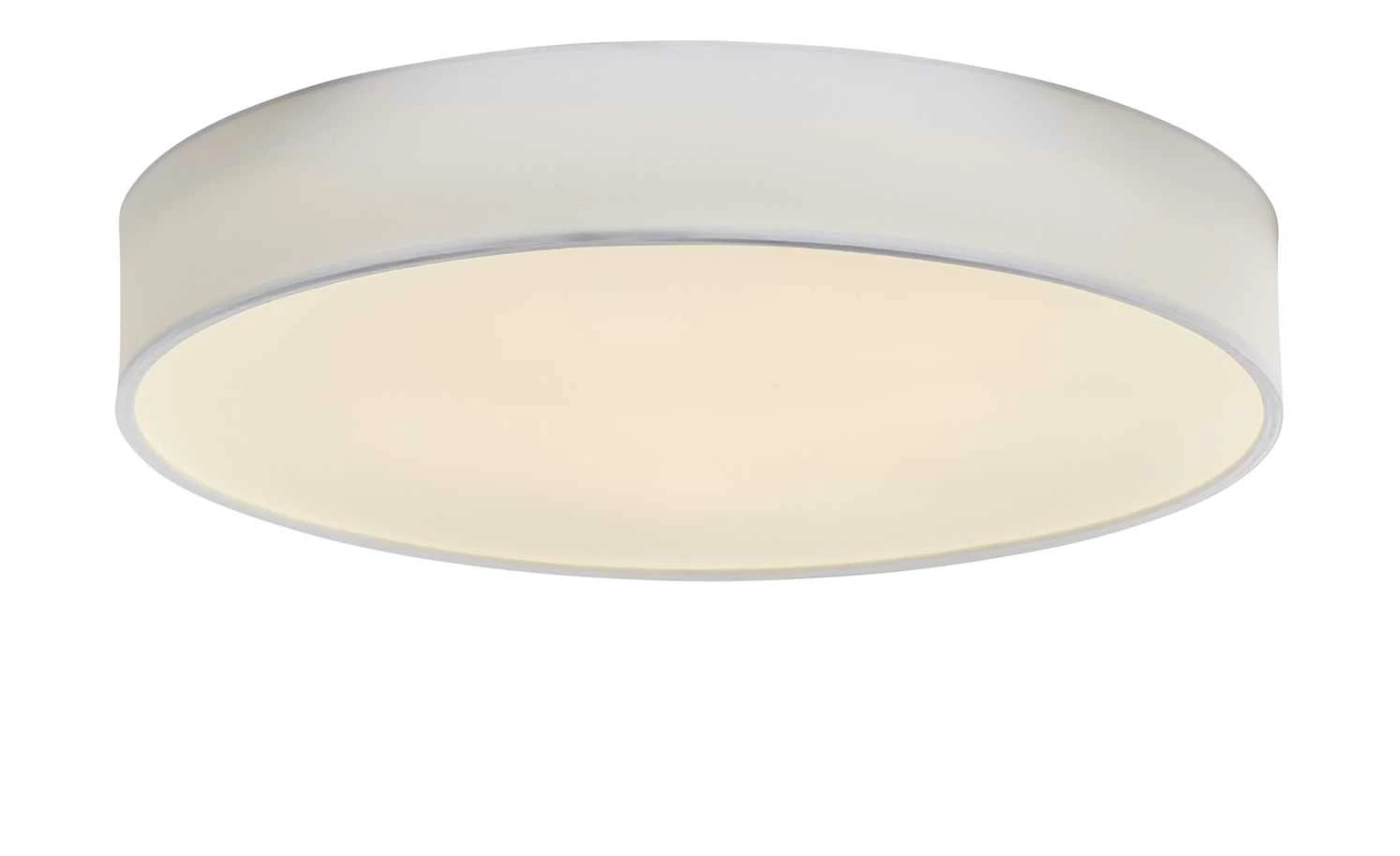 Trio LED-Deckenleuchte mit Stoffschirm