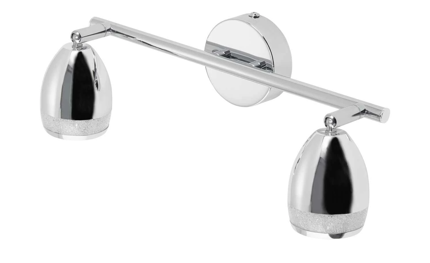 LED-Badspot, 2-flammig, chrom
