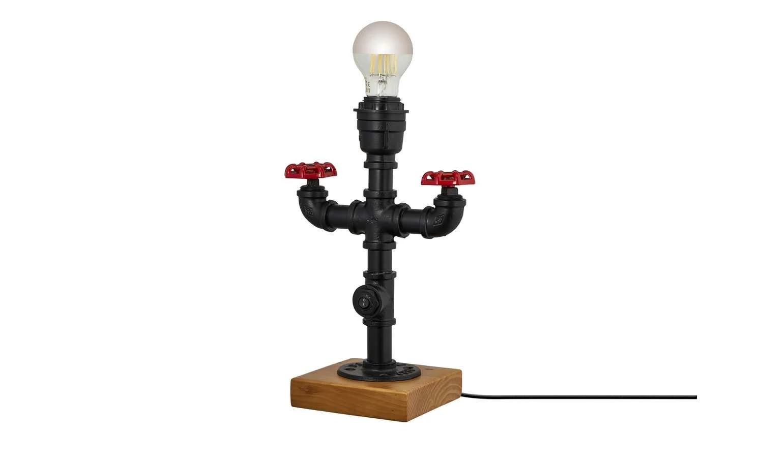 HOME STORY Tischleuchte, 1-flammig `Leitung´ – Bild 6