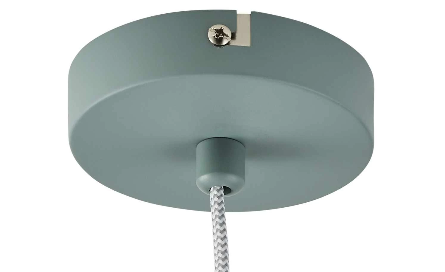 Pendelleuchte, 1-flammig, softgrün / kupferfarben – Bild 6