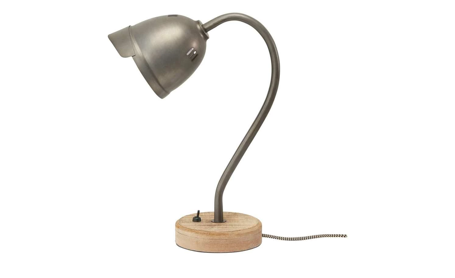 Schreibtischleuchte, 1-flammig, braun – Bild 3