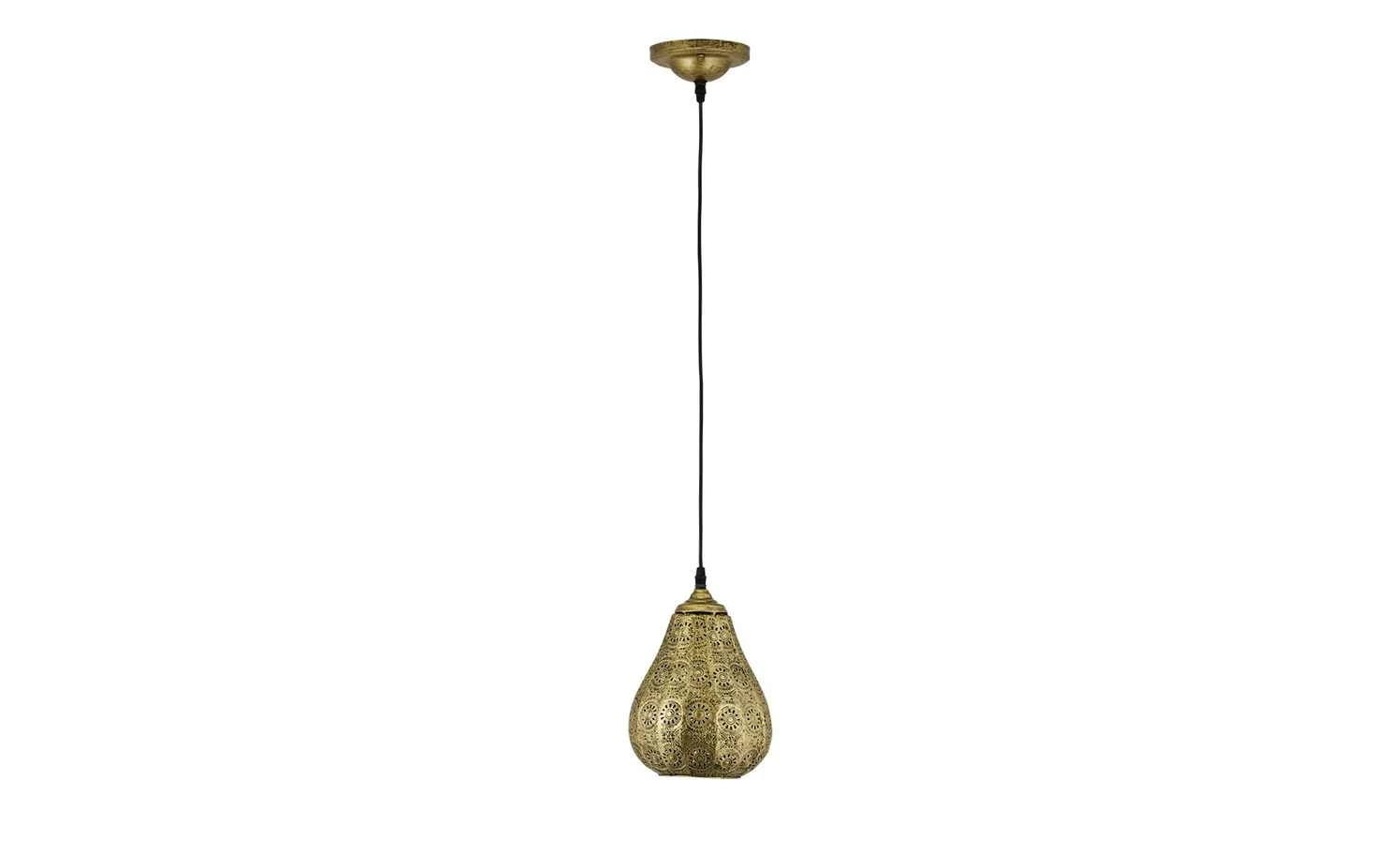 Trio Pendelleuchte, 1-flammig, Altmessing – Bild 4