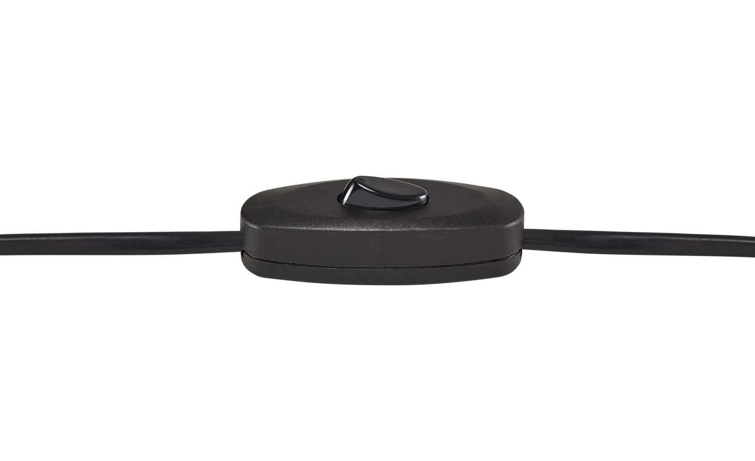 HOME STORY Tischleuchte, 1-flammig mit Holzdekor – Bild 4