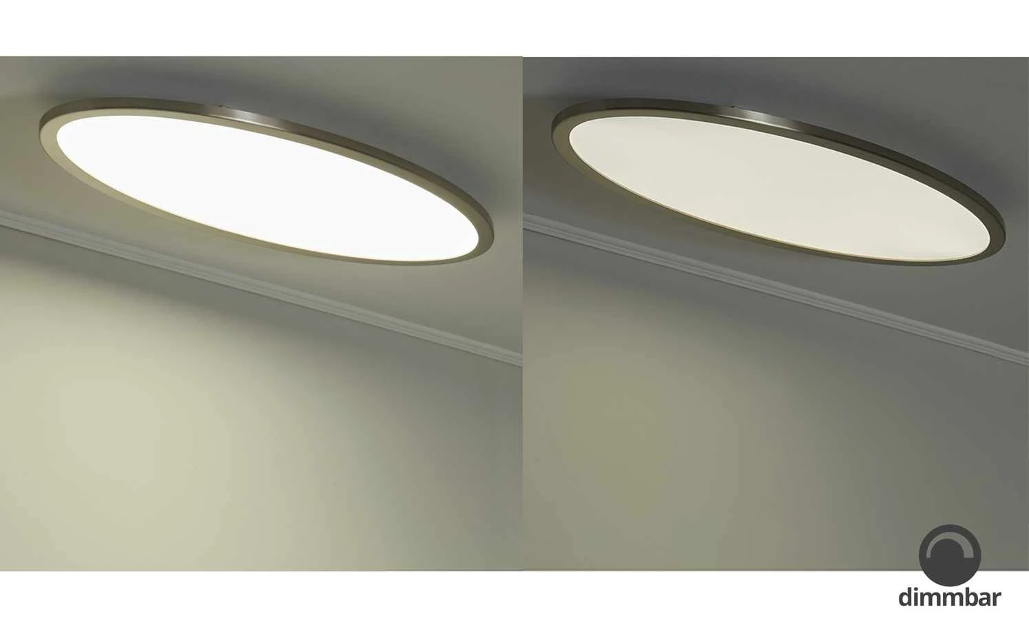 Meisterleuchten Smart Home-Deckenleuchte, oval – Bild 2