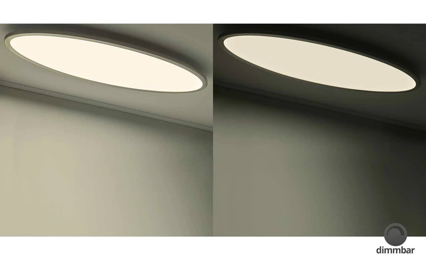 Meisterleuchten Smart Home-Deckenleuchte, oval – Bild 2