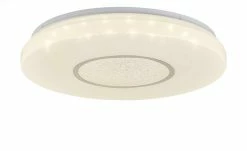 KHG LED-Deckenleuchte, 1-flammig mit Kristalldeko | 30|W