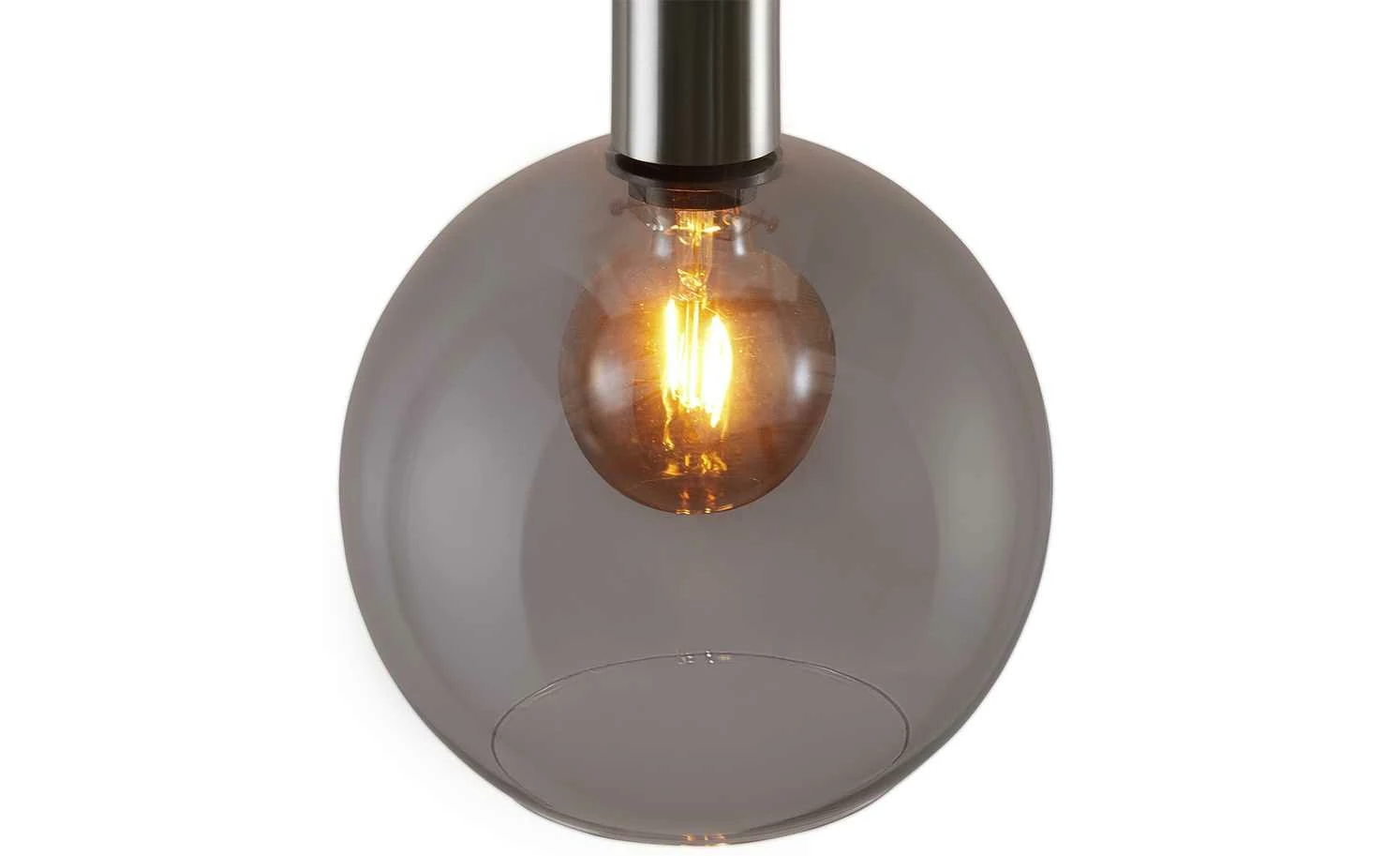 KHG Pendelleuchte, 1-flammig, Rauchglas â Bild 3