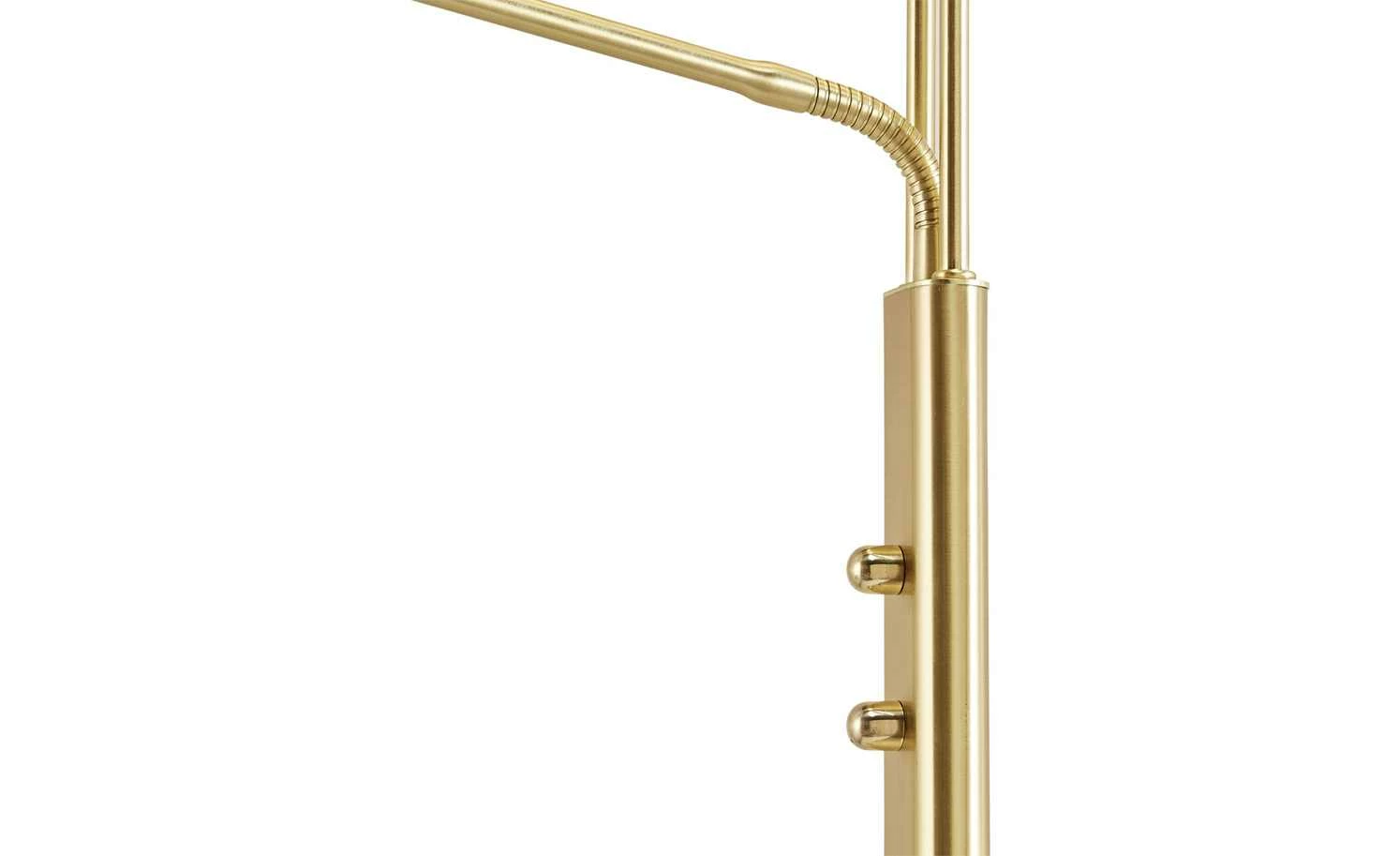 Meisterleuchten LED-Deckenfluter, 2-flammig, messing-matt | Messing matt – Bild 6