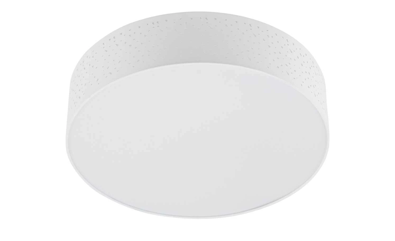 KHG Deckenleuchte, 3-flammig, Stoffschirm weiß – Bild 2