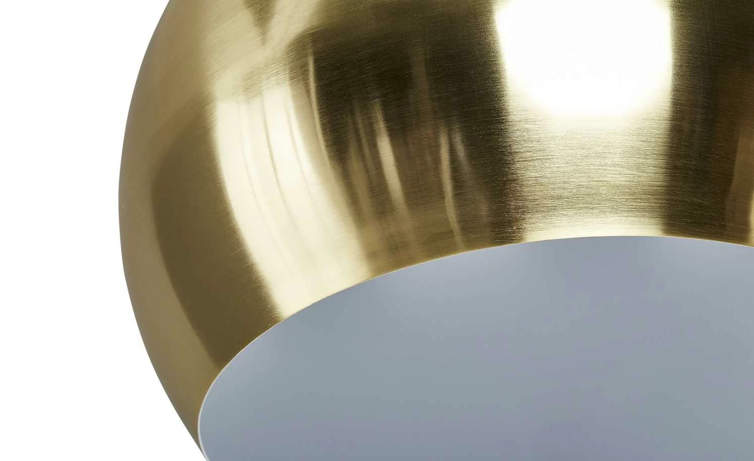 HOME STORY Pendelleuchte, 1-flammig, messingfarben | Goldfarben – Bild 5