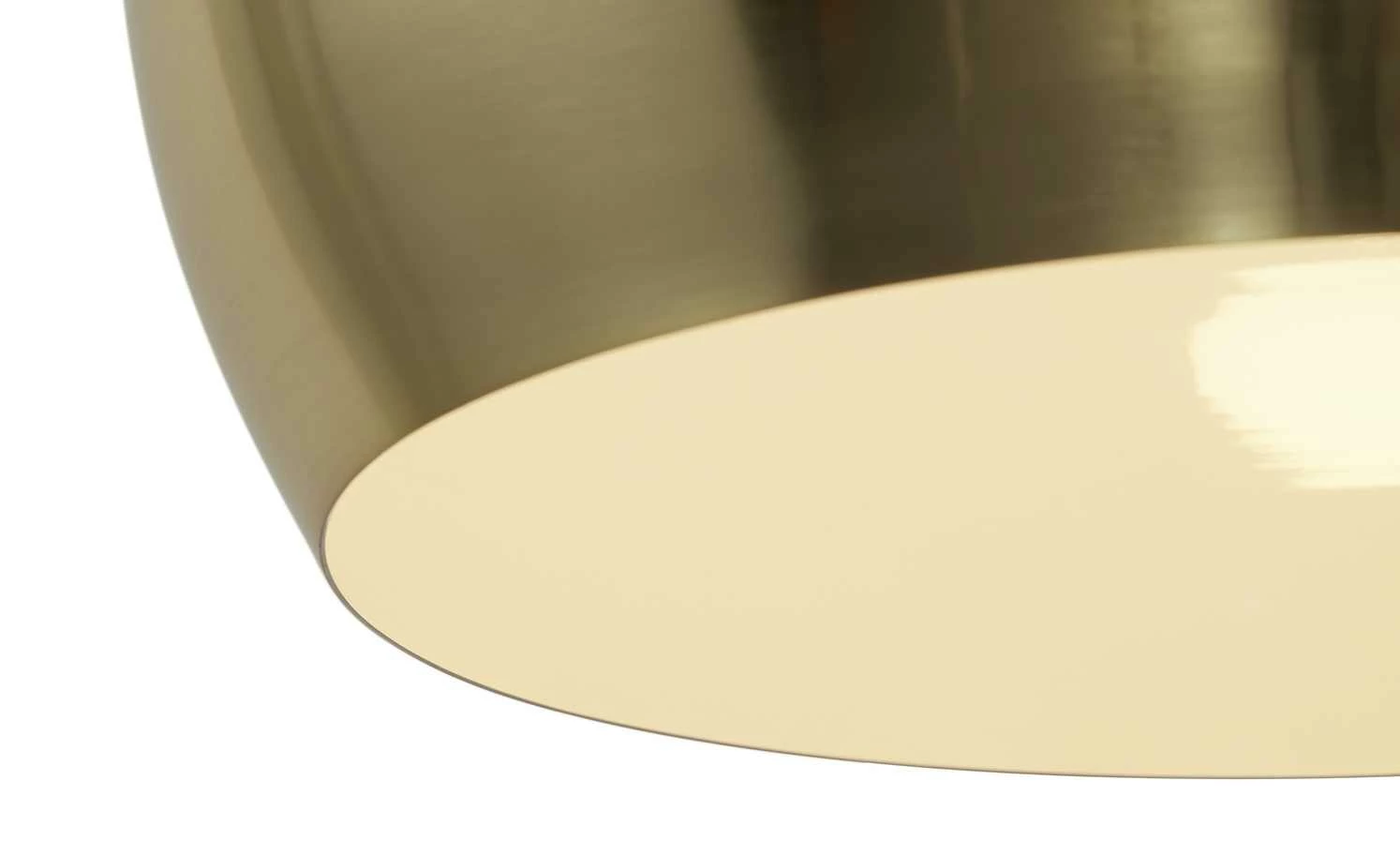 HOME STORY Pendelleuchte, 1-flammig, messingfarben | Goldfarben – Bild 6