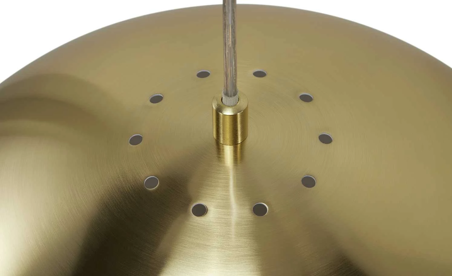 HOME STORY Pendelleuchte, 1-flammig, messingfarben | Goldfarben – Bild 7