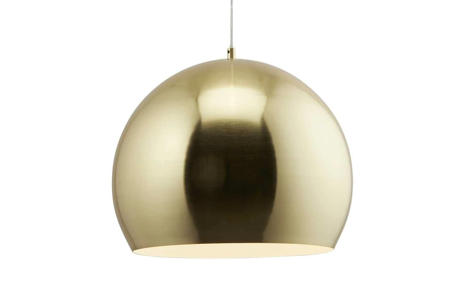 HOME STORY Pendelleuchte, 1-flammig, messingfarben | Goldfarben – Bild 3