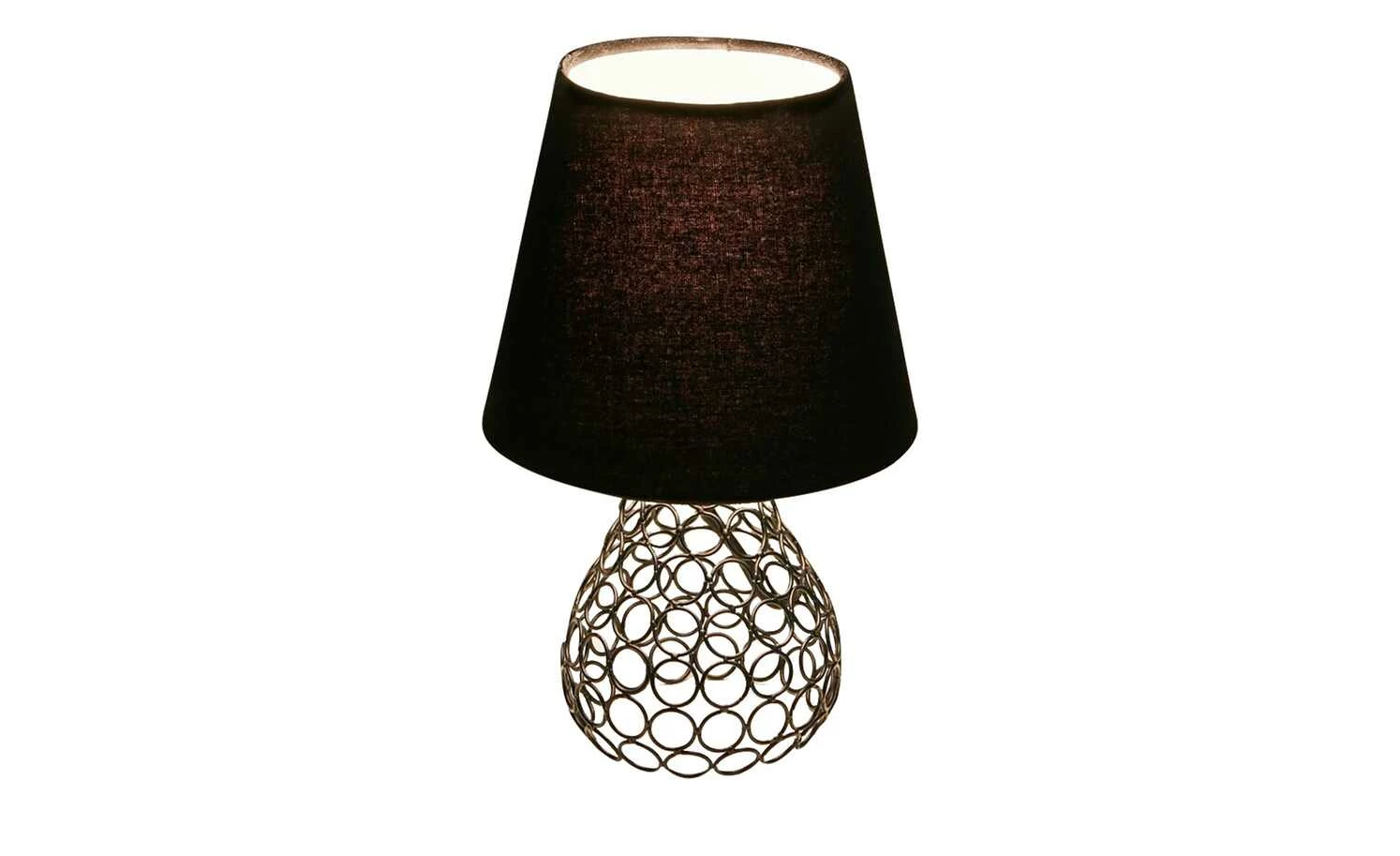 Tischleuchte, 1-flammig, Fuß Metallgestell – Bild 5