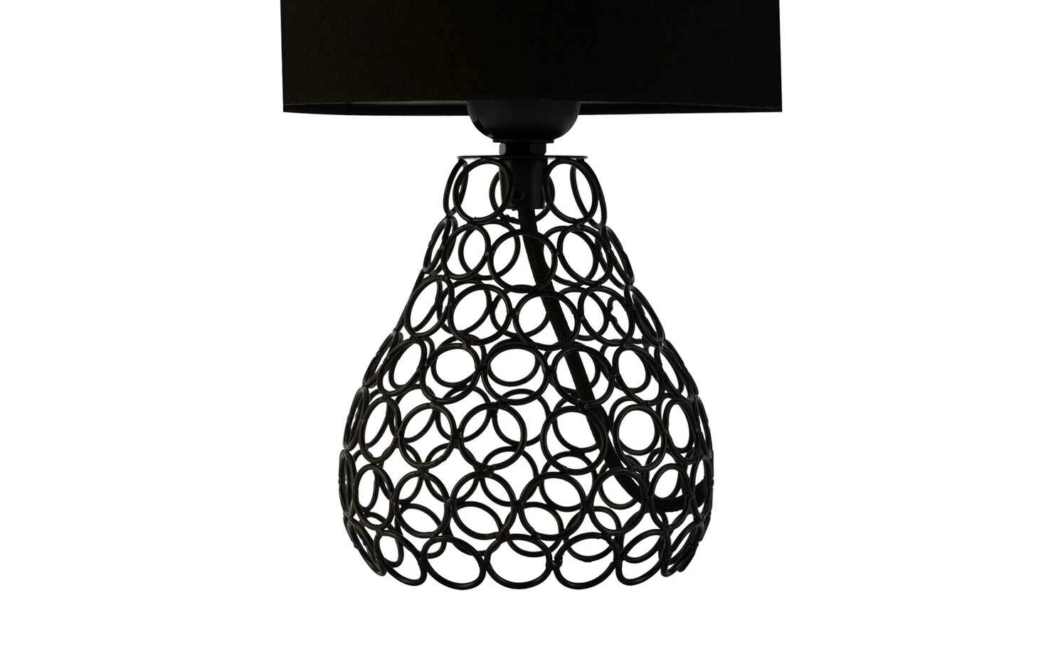 Tischleuchte, 1-flammig, Fuß Metallgestell – Bild 6