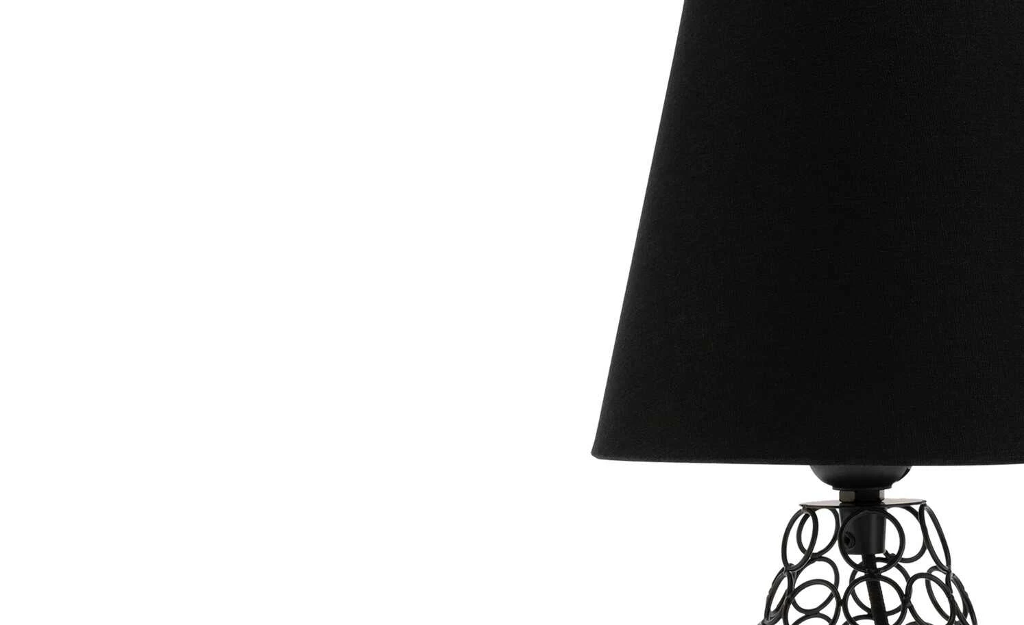 Tischleuchte, 1-flammig, Fuß Metallgestell – Bild 7