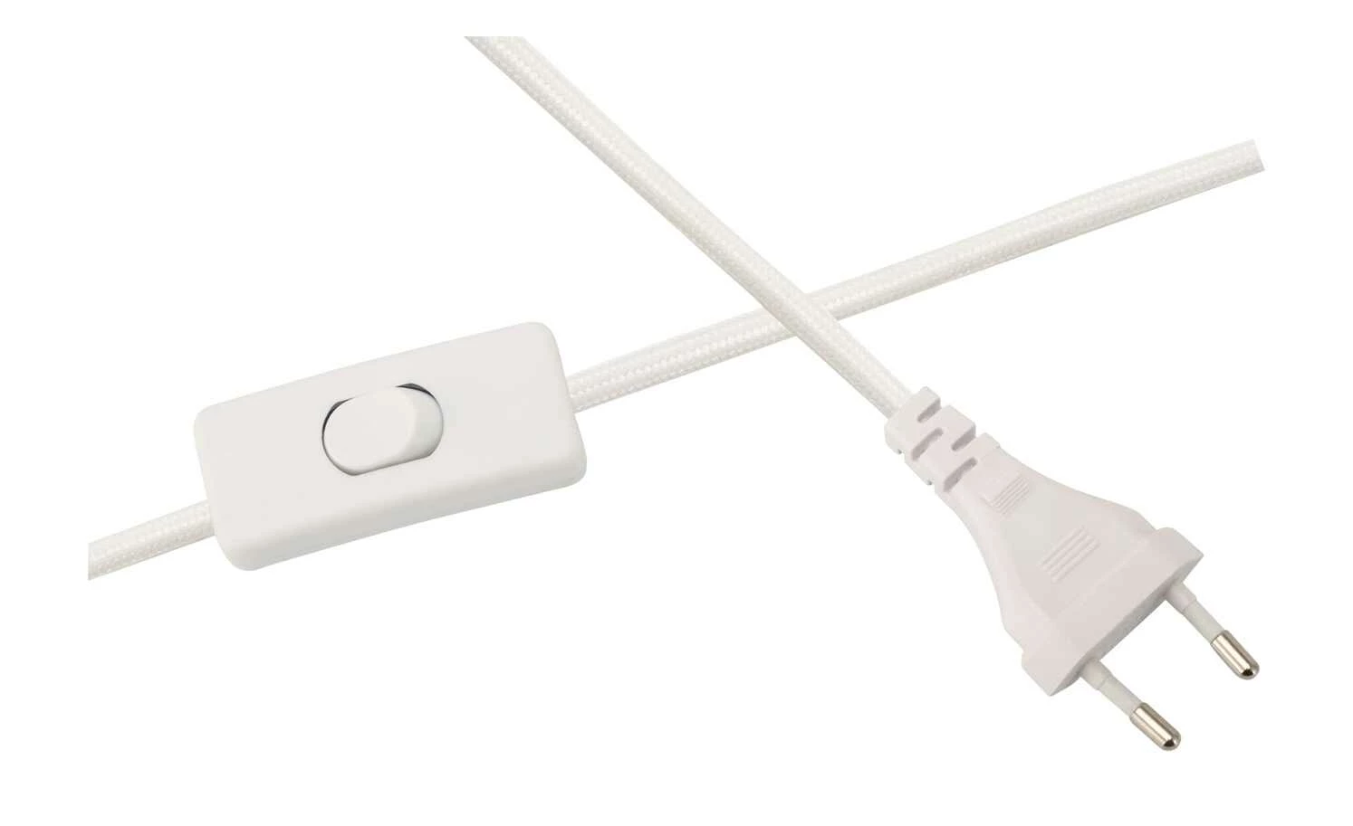 Tischleuchte, 1-flammig, messing/weiß – Bild 3