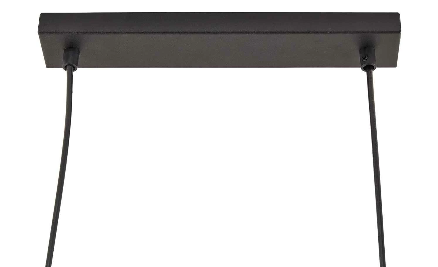 Pendelleuchte, 4-flammig, Stoffschirme grau – Bild 4