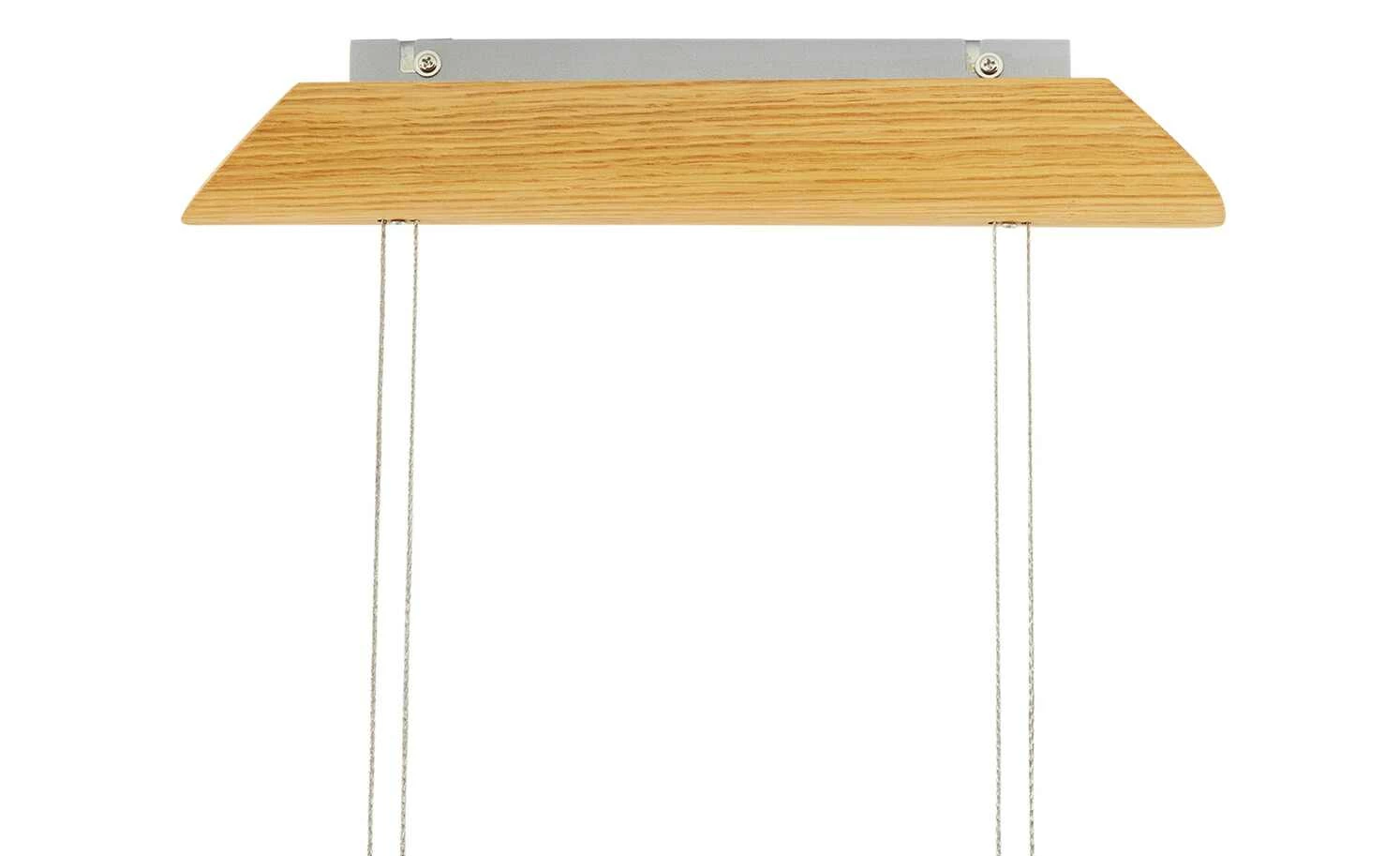 LED-Pendelleuchte, 1-flammig, Eiche natur – Bild 3