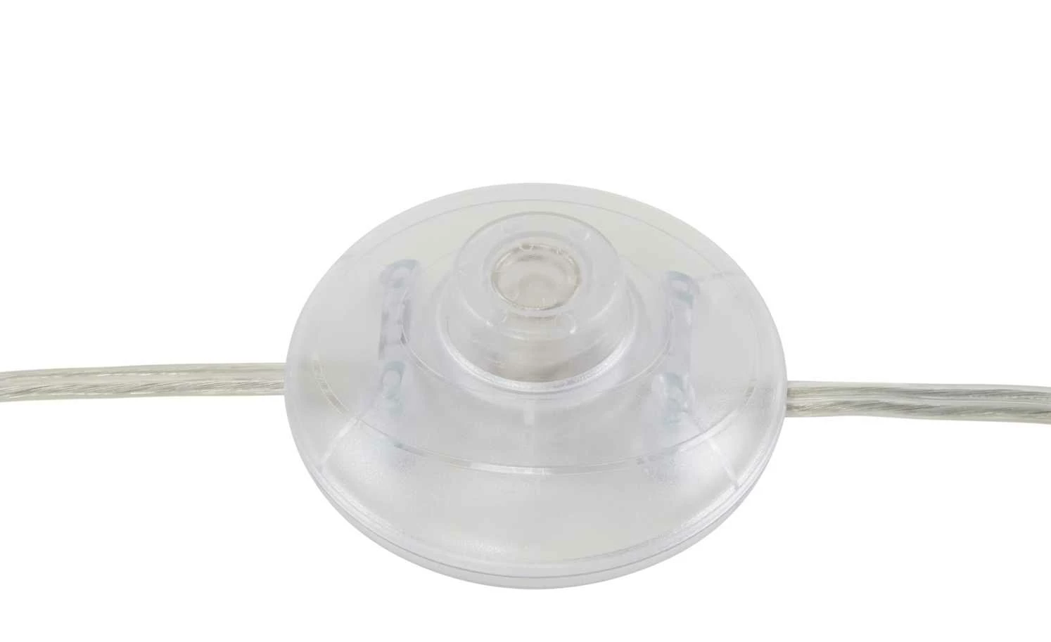 KHG Dreibein-Stehleuchte, 1-flammig, Stoffschirm weiß – Bild 3