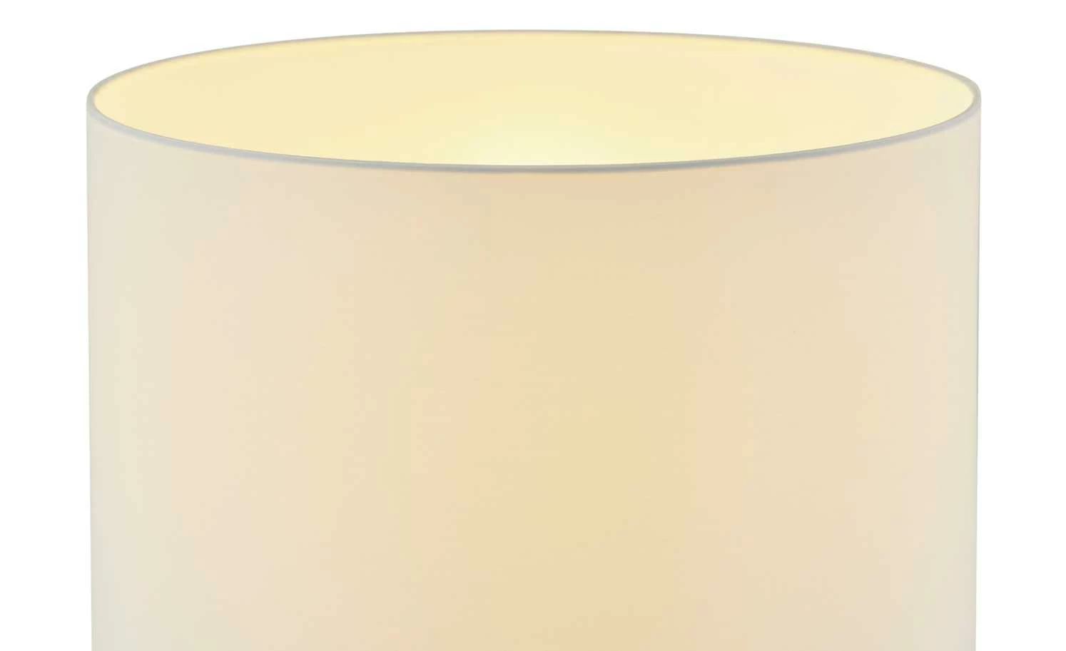 KHG Dreibein-Stehleuchte, 1-flammig, Stoffschirm weiß – Bild 4