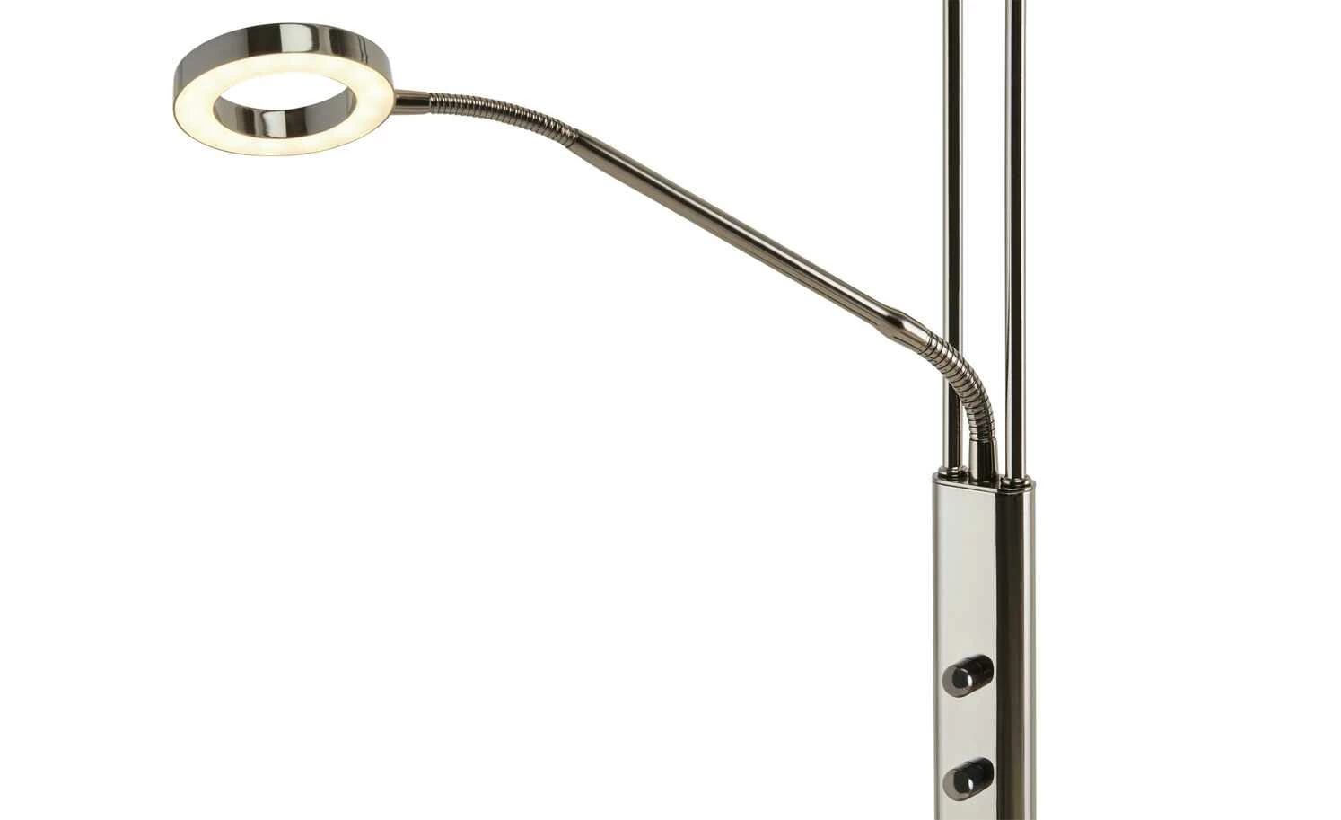 Meisterleuchten LED-Deckenfluter, 2-flammig, schwarz/chrom – Bild 5