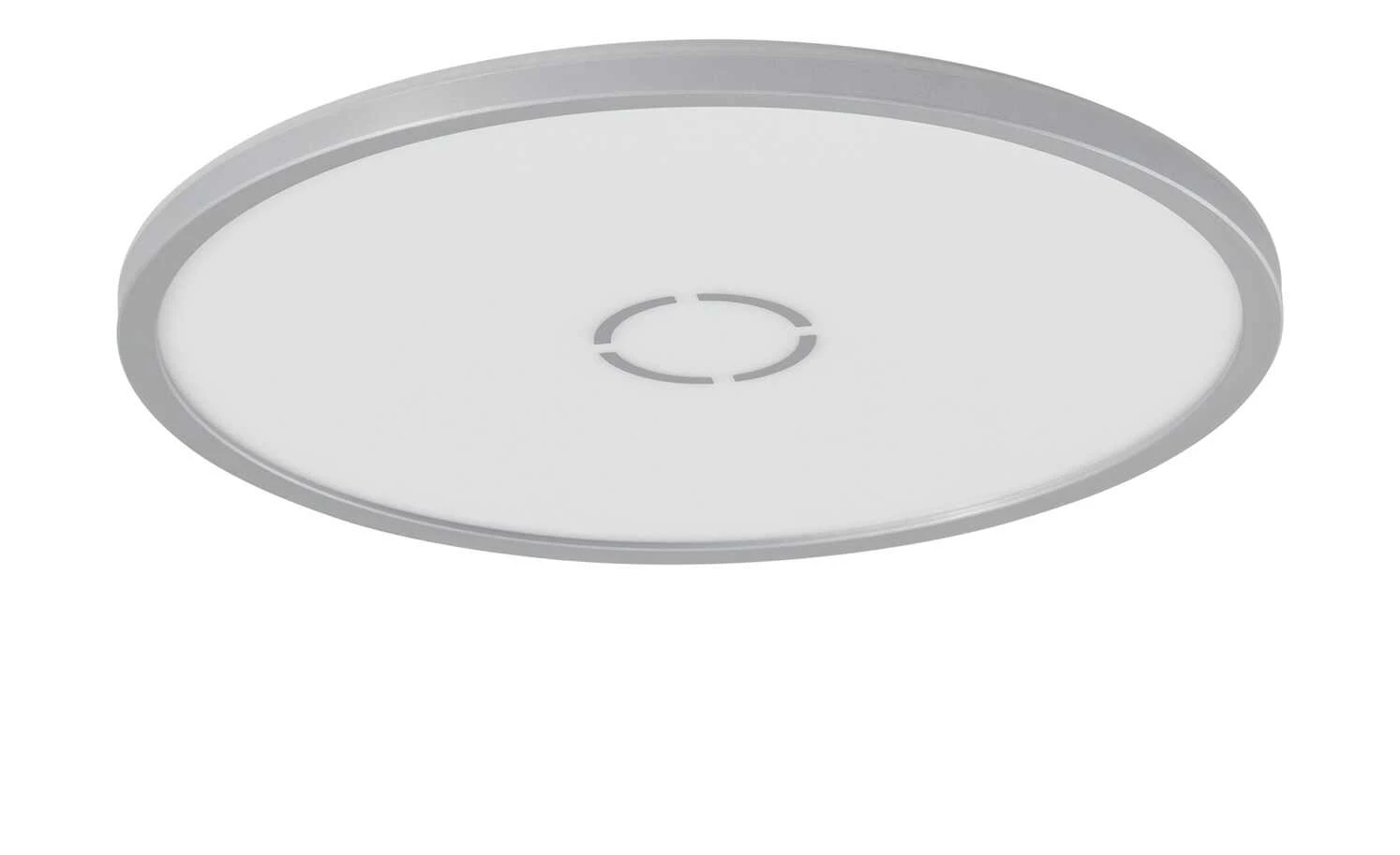 LED-Deckenleuchte, silber mit Hintergrundbeleuchtung | silberfarben – Bild 2