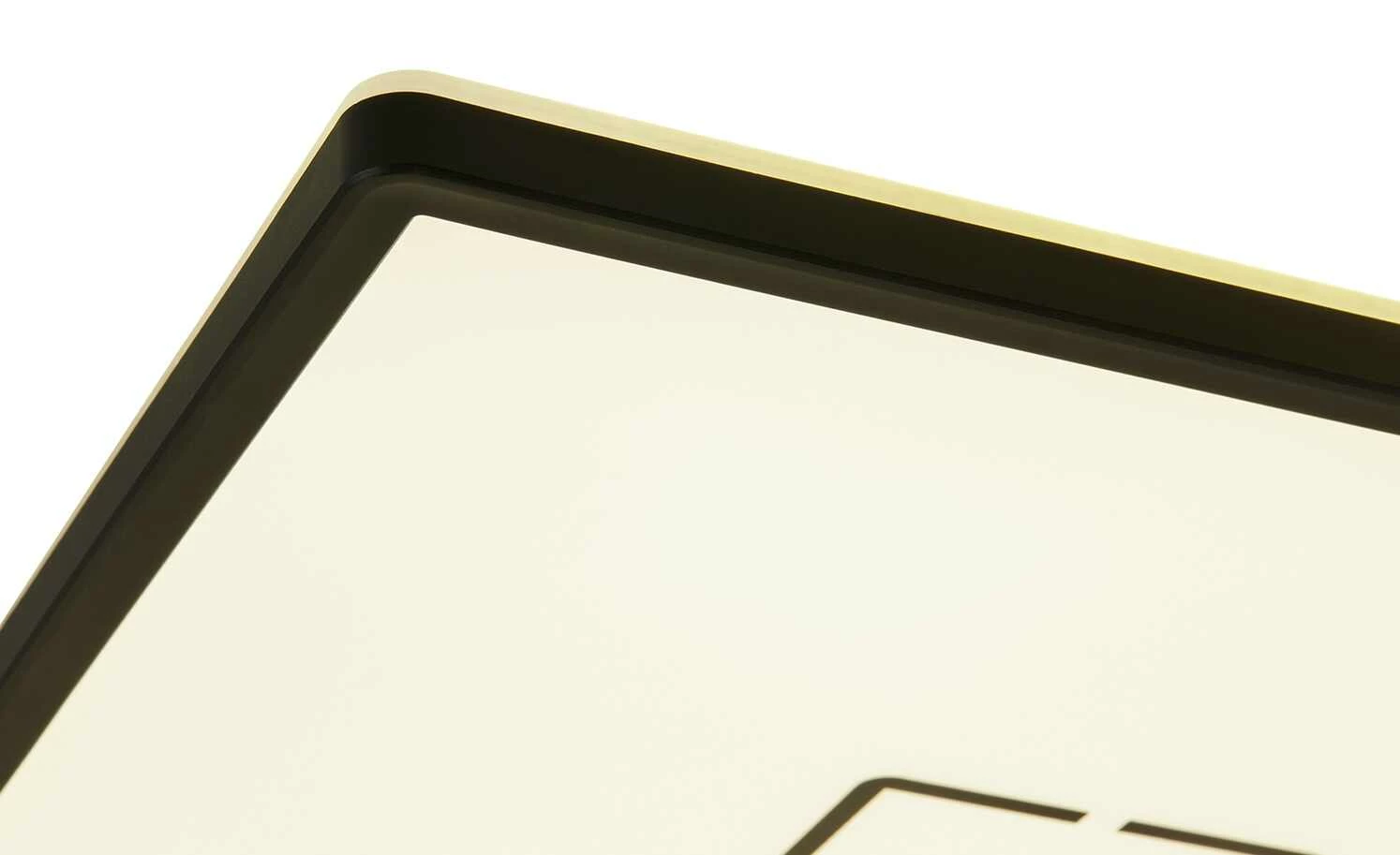 LED-Deckenleuchte, schwarz mit Hintergrundbeleuchtung – Bild 4