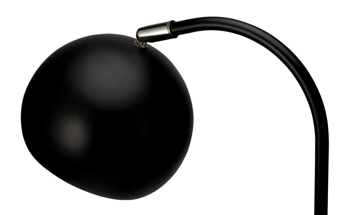 Tischleuchte, 1-flammig, Metall schwarz – Bild 6