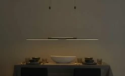 B-Leuchten LED-Pendelleuchte, up&down, anthrazit