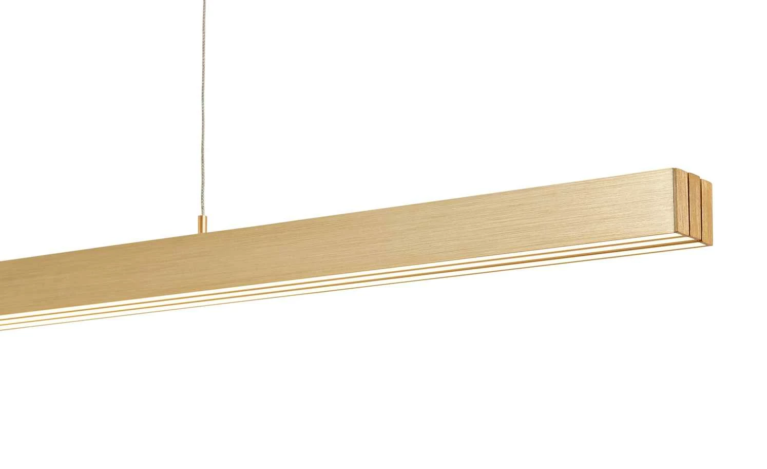 Paul Neuhaus LED-Pendelleuchte, messing-matt mit Touchdimmer – Bild 6