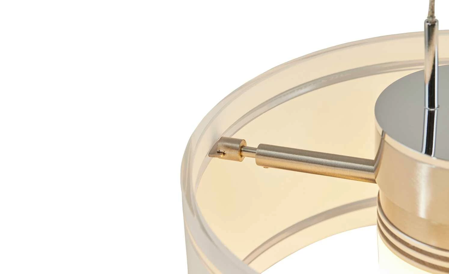 Fischer-Honsel LED-Pendelleuchte, 3-flammig, Nickel matt – Bild 7