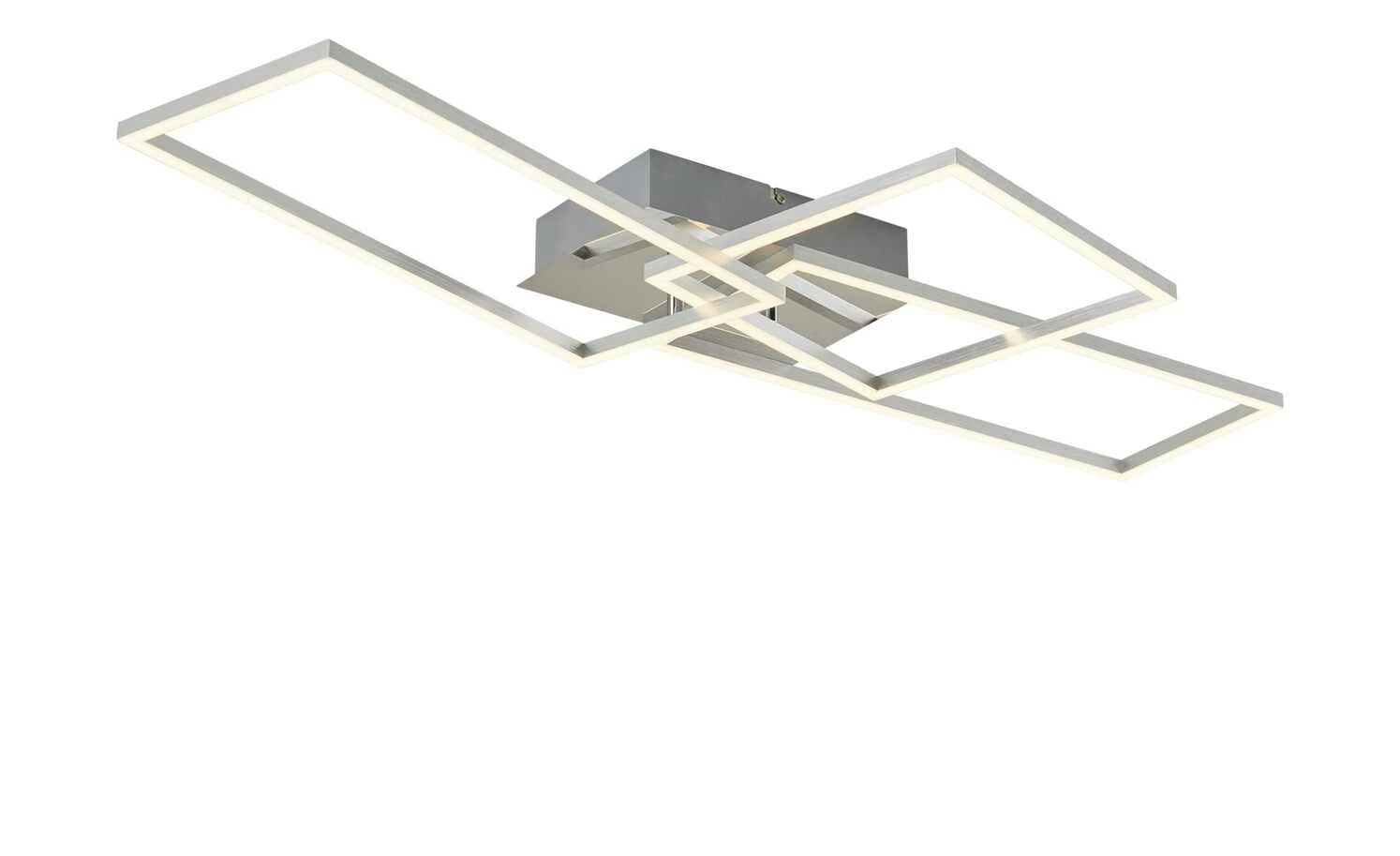 LED-Deckenleuchte, chrom/silberfarben ´breit´ – Bild 3