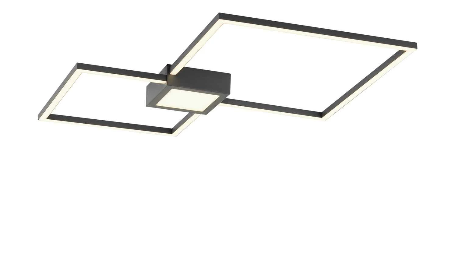 Trio LED-Deckenleuchte anthrazit, klein – Bild 5