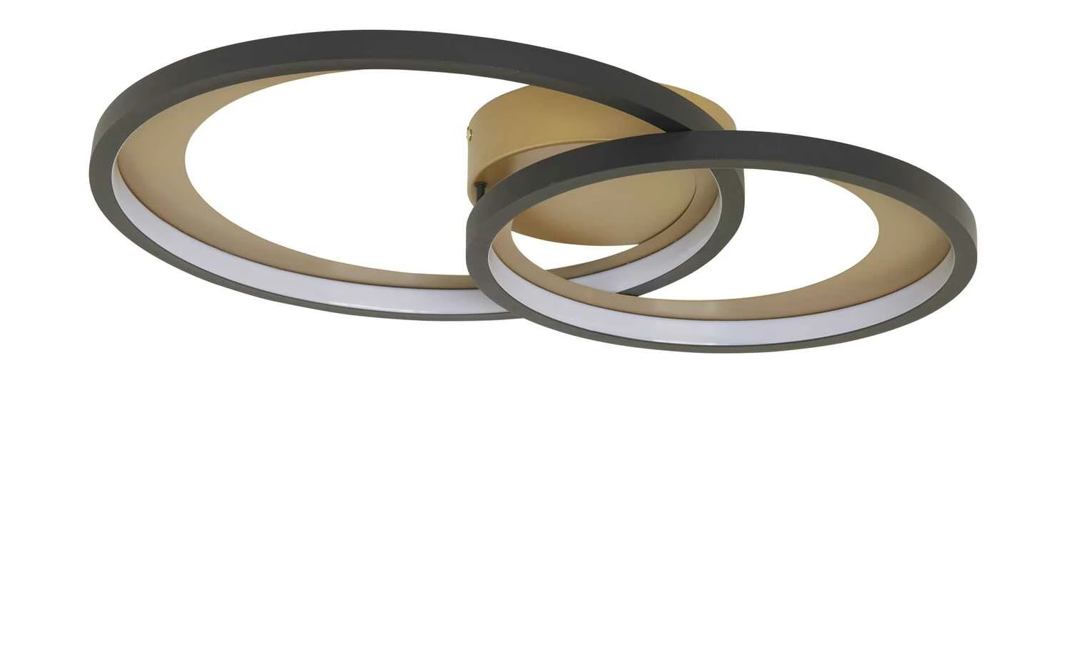 Trio LED-Deckenleuchte schwarz/goldfarben | 29|W – Bild 5