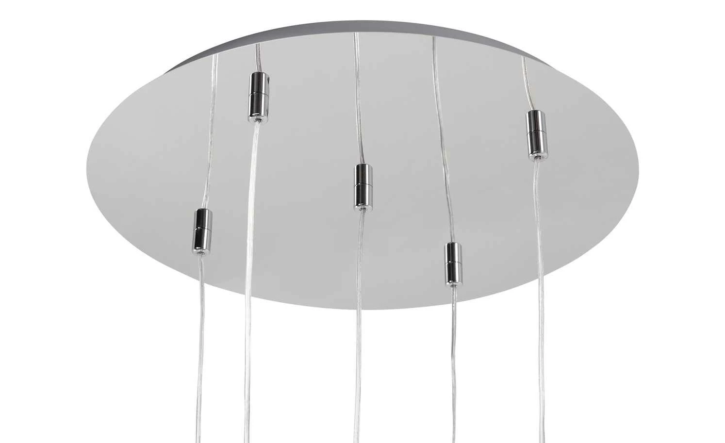 Wofi Pendelleuchte, 5-flammig, chrom – Bild 5