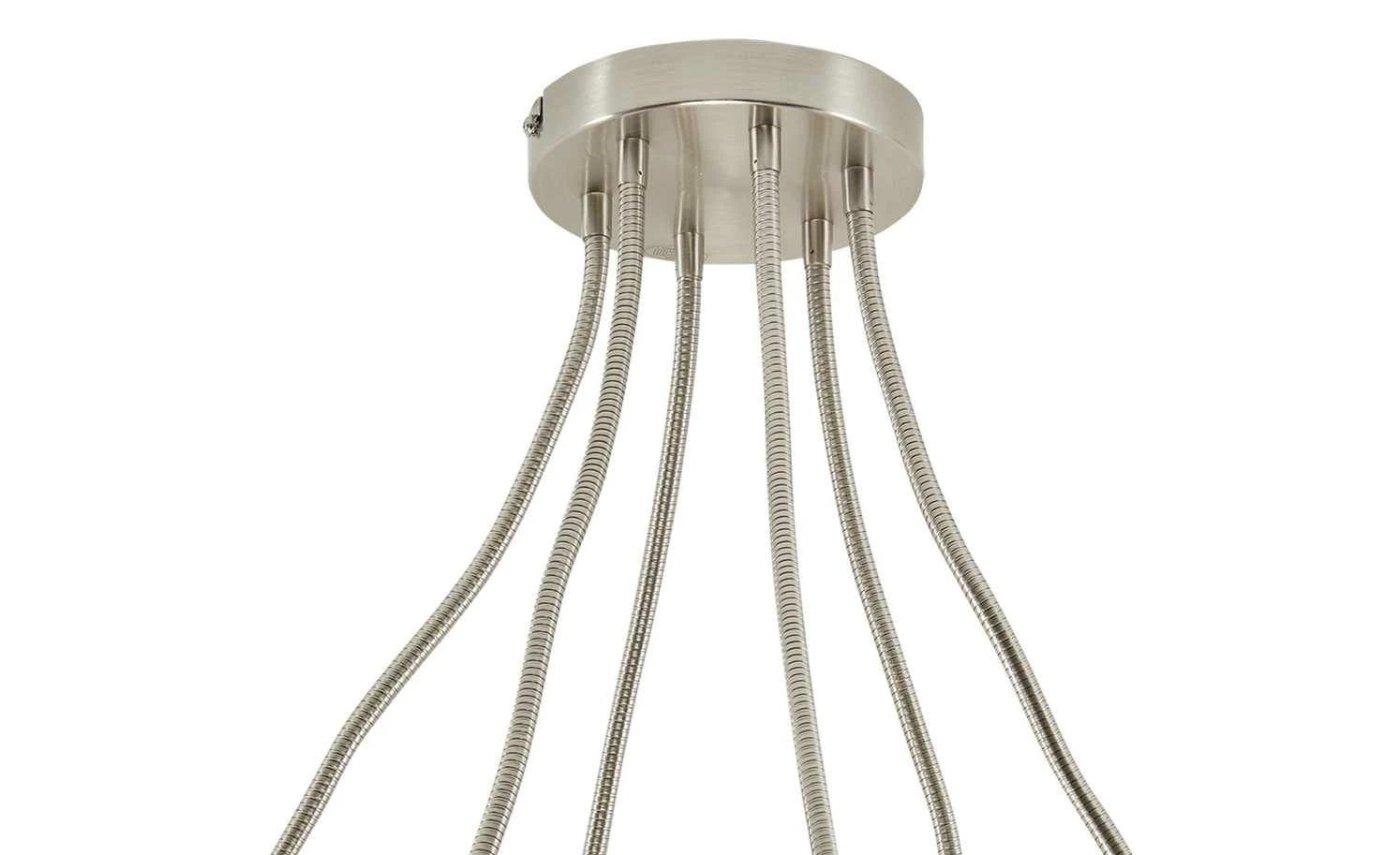 Wofi Deckenleuchte, 6-flammig nickel matt, Flexarme – Bild 6