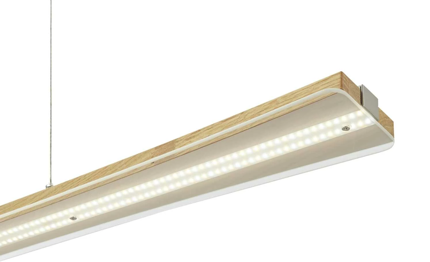 LED-Pendelleuchte, 1-flammig, Eiche natur – Bild 12