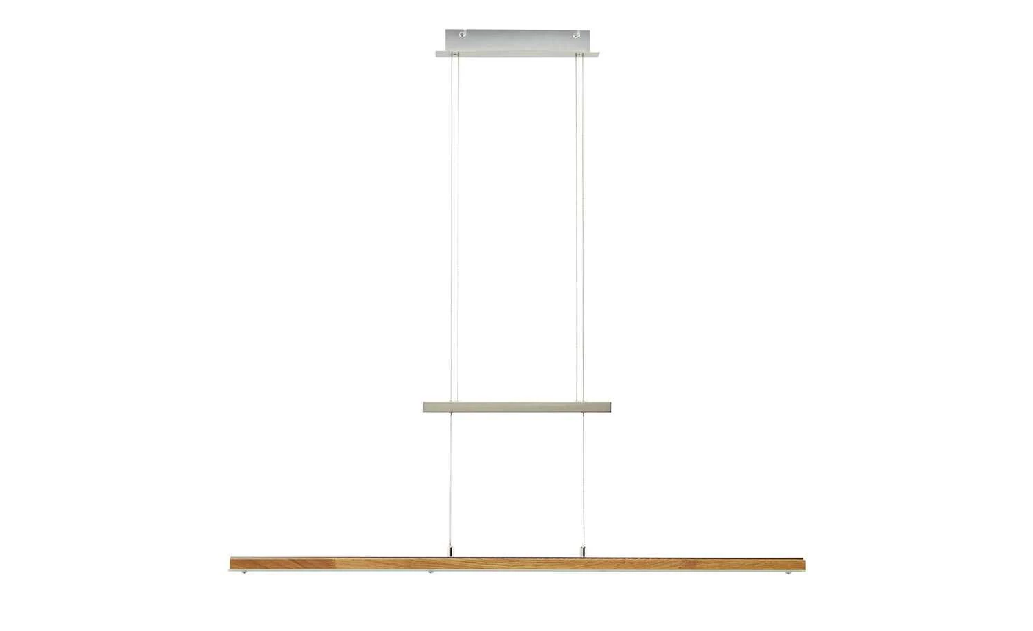 LED-Pendelleuchte, 1-flammig, Eiche natur – Bild 15