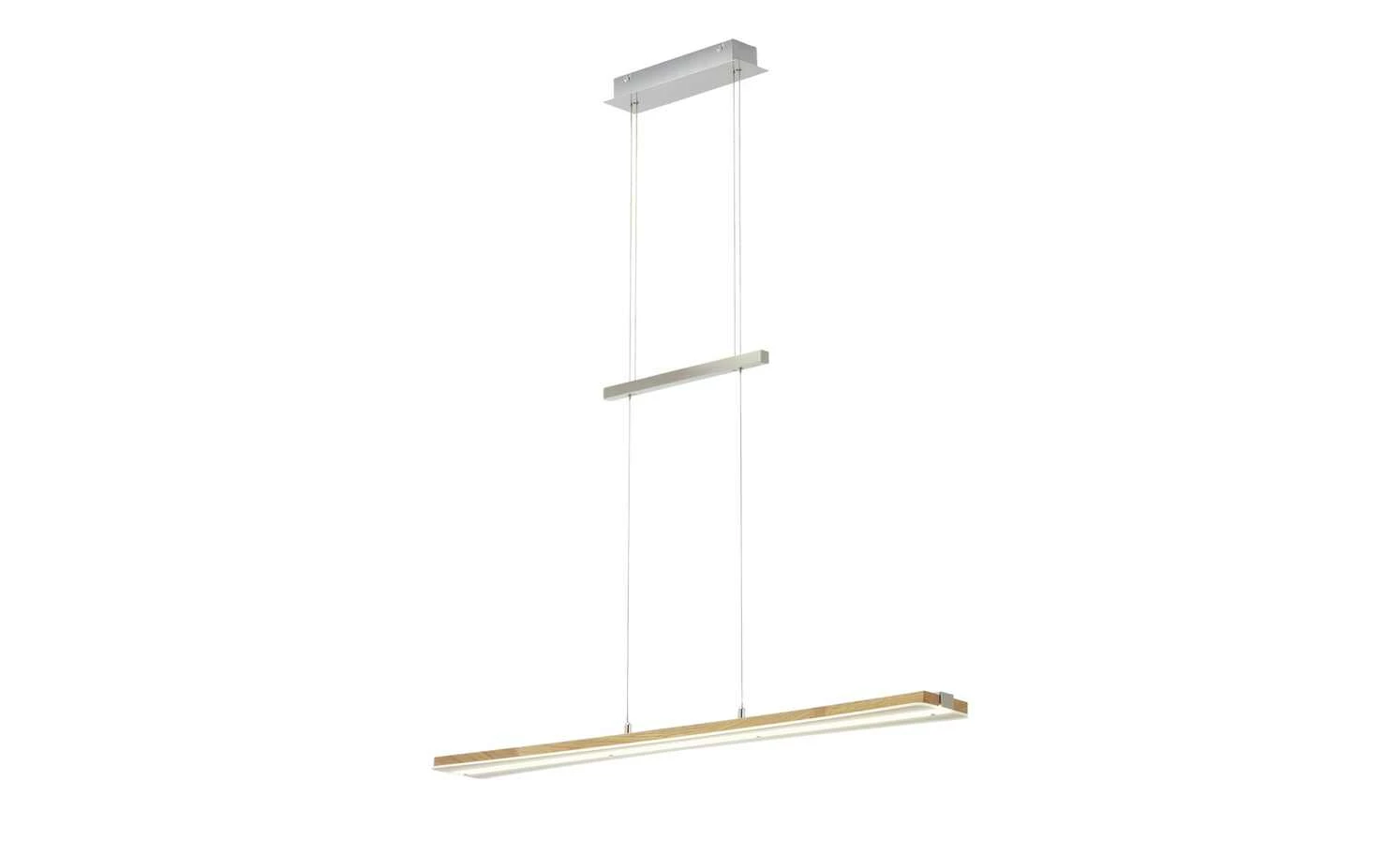 LED-Pendelleuchte, 1-flammig, Eiche natur – Bild 16