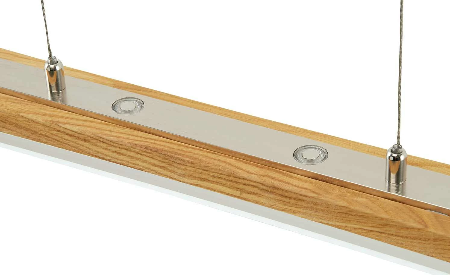 LED-Pendelleuchte, 1-flammig, Eiche natur – Bild 8